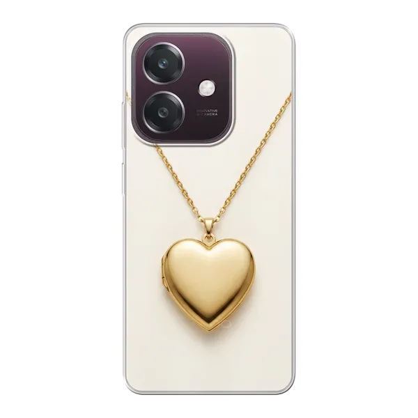 Gold Heart Locket case