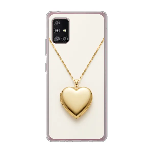 Gold Heart Locket case