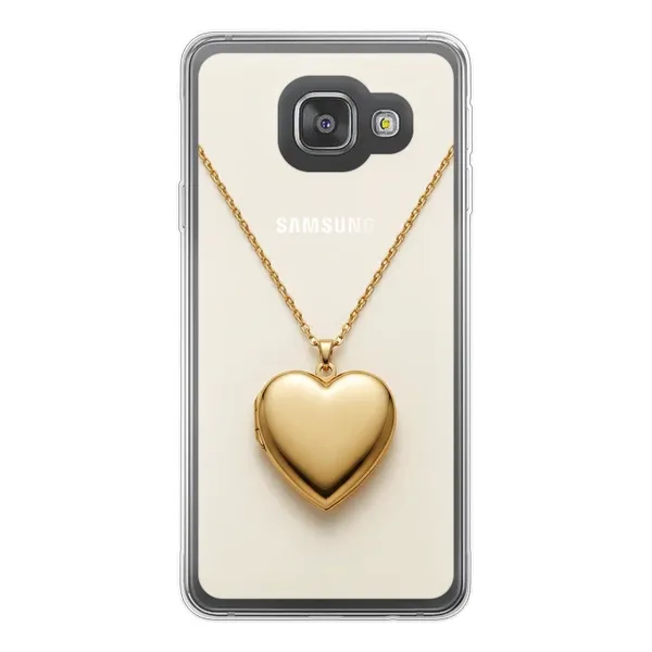 Gold Heart Locket case