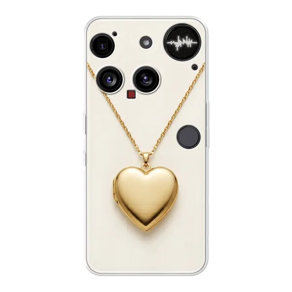 Gold Heart Locket case