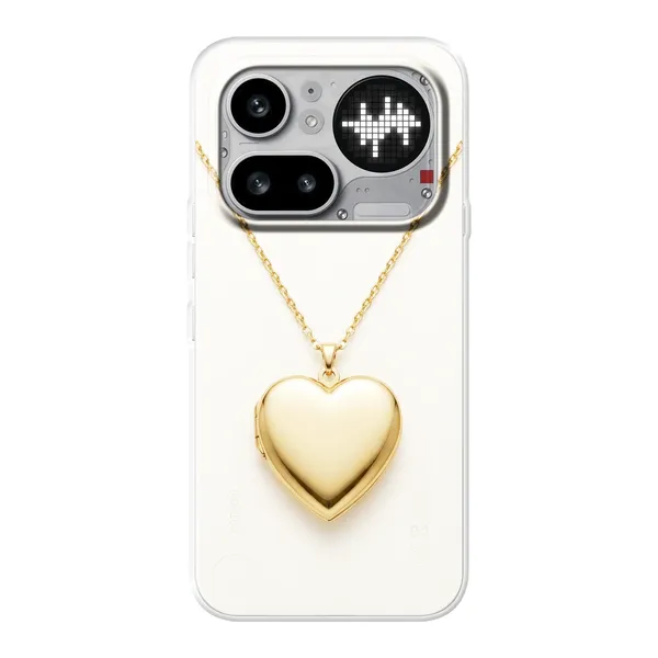 Gold Heart Locket case