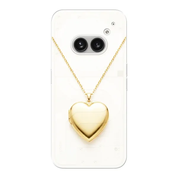 Gold Heart Locket case