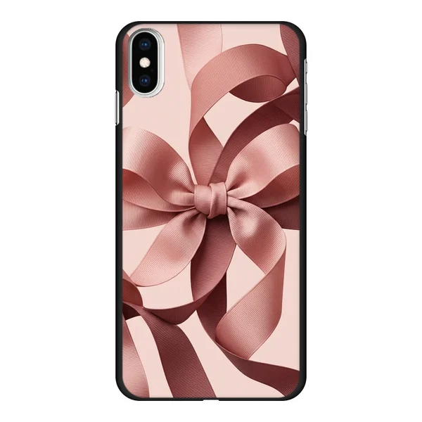 Blush Pink Ribbon Strap Bow case