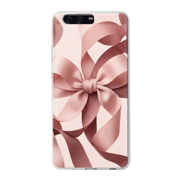 Blush Pink Ribbon Strap Bow case
