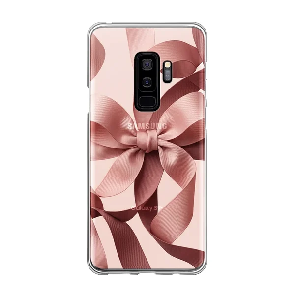 Blush Pink Ribbon Strap Bow case
