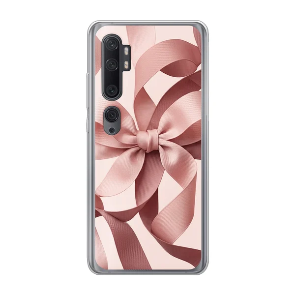 Blush Pink Ribbon Strap Bow case