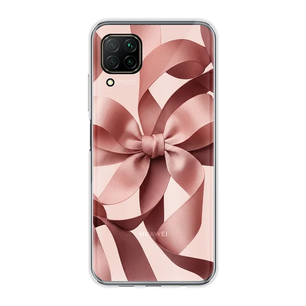 Blush Pink Ribbon Strap Bow case