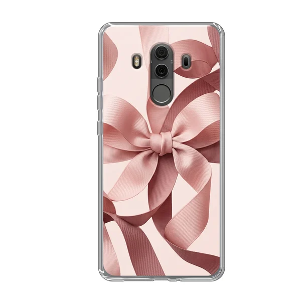 Blush Pink Ribbon Strap Bow case