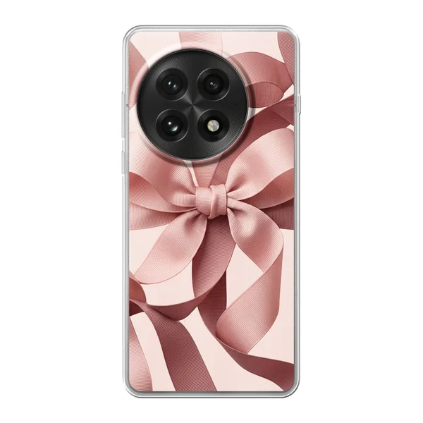 Blush Pink Ribbon Strap Bow case