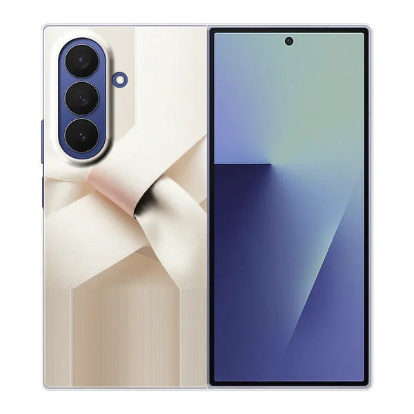 Porcelain Bow Fold Design case