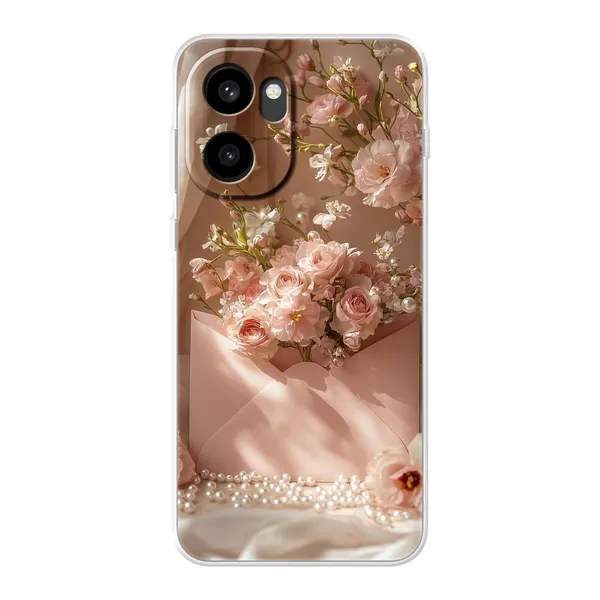 Blushing Petal Pearl Case