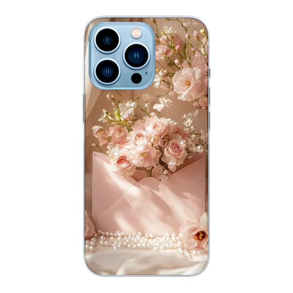 Blushing Petal Pearl Case