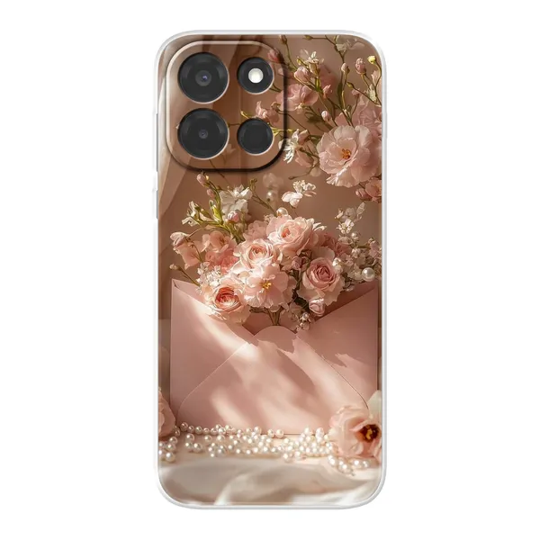 Blushing Petal Pearl Case