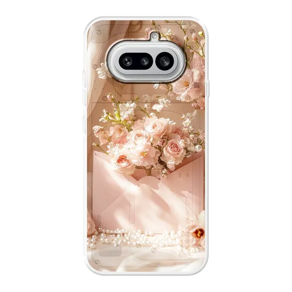 Blushing Petal Pearl Case