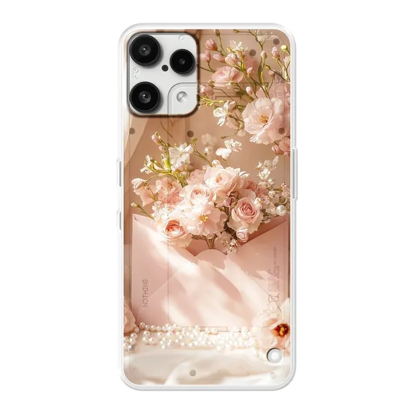 Blushing Petal Pearl Case