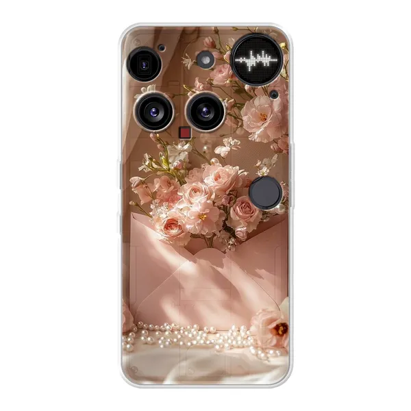 Blushing Petal Pearl Case