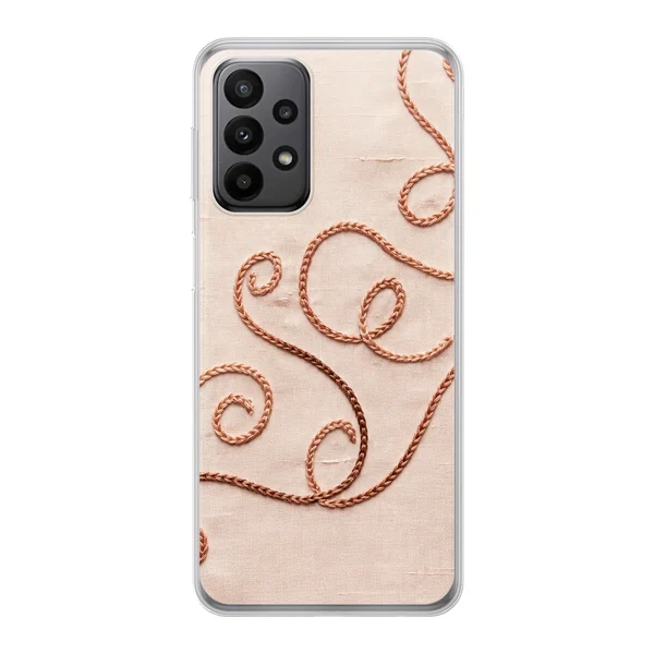 Rose Gold Chainstitch Vine case