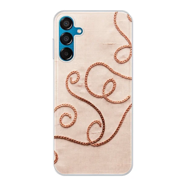 Rose Gold Chainstitch Vine case