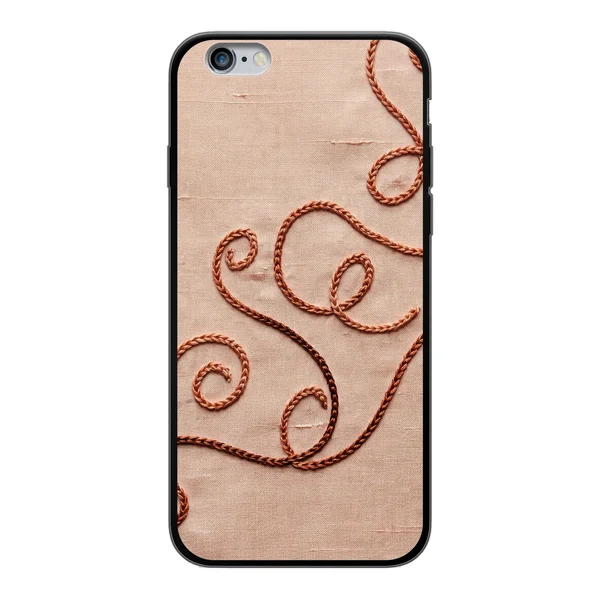 Rose Gold Chainstitch Vine case