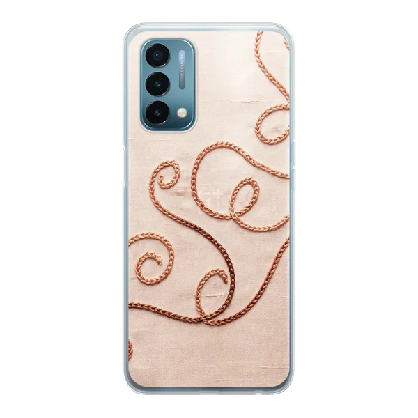 Rose Gold Chainstitch Vine case