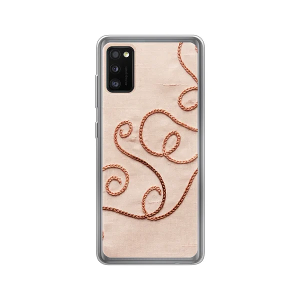 Rose Gold Chainstitch Vine case