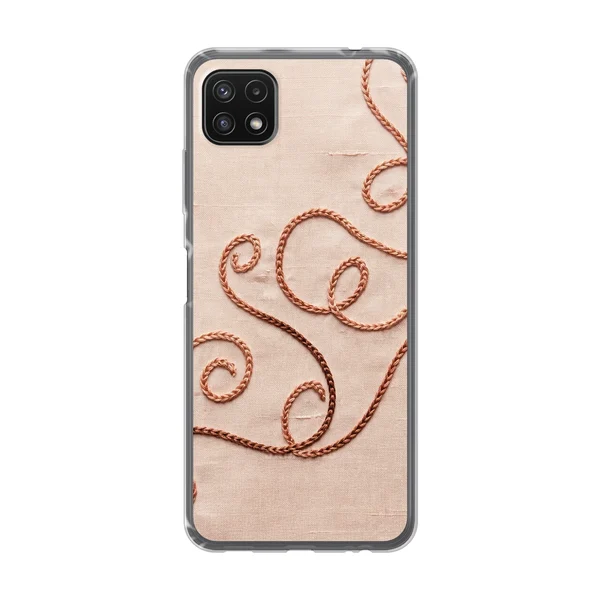 Rose Gold Chainstitch Vine case