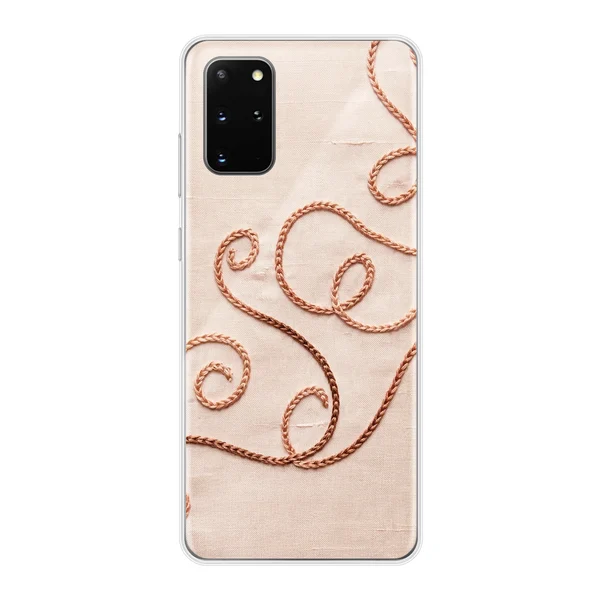 Rose Gold Chainstitch Vine case