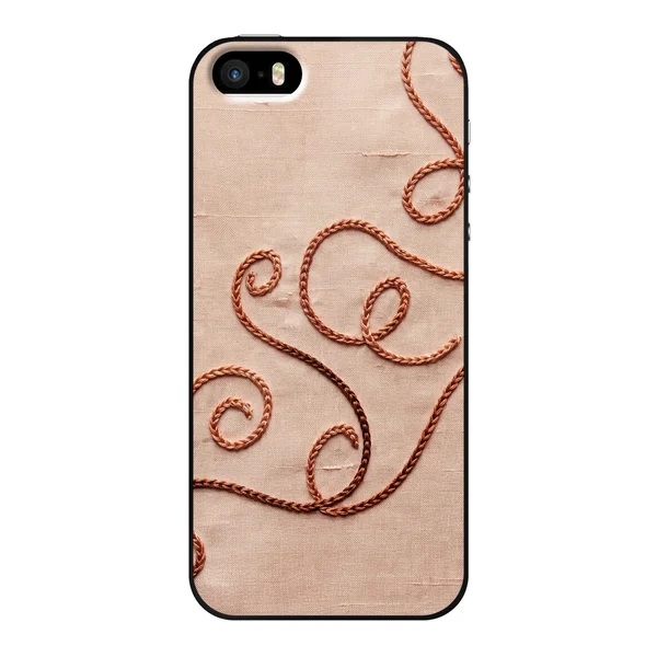 Rose Gold Chainstitch Vine case