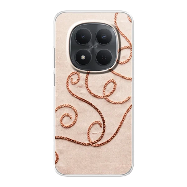 Rose Gold Chainstitch Vine case