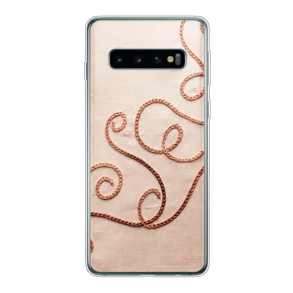 Rose Gold Chainstitch Vine case