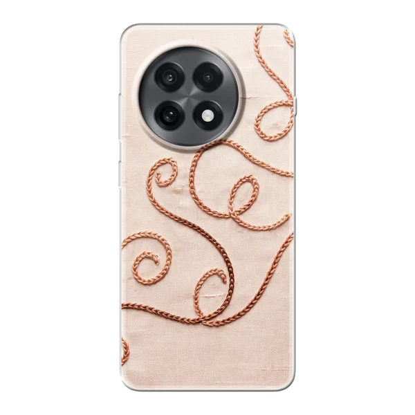 Rose Gold Chainstitch Vine case