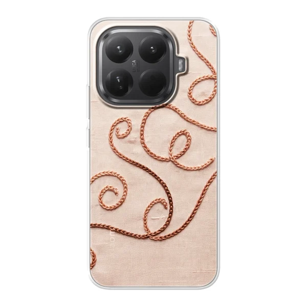 Rose Gold Chainstitch Vine case