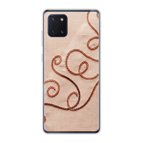Rose Gold Chainstitch Vine case