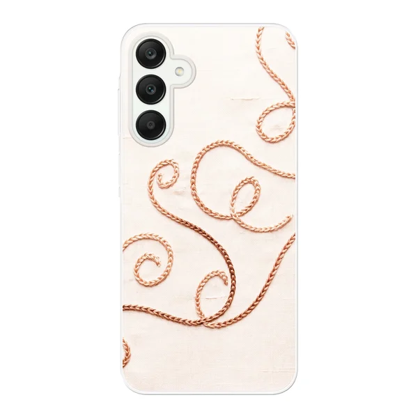 Rose Gold Chainstitch Vine case