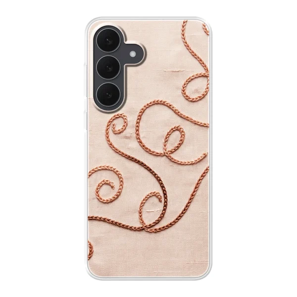 Rose Gold Chainstitch Vine case