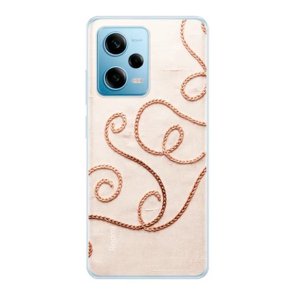 Rose Gold Chainstitch Vine case