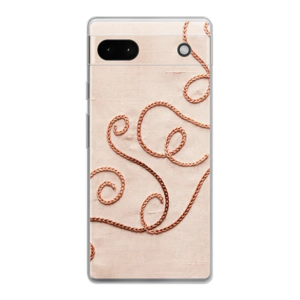 Rose Gold Chainstitch Vine case