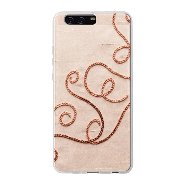 Rose Gold Chainstitch Vine case
