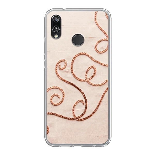 Rose Gold Chainstitch Vine case