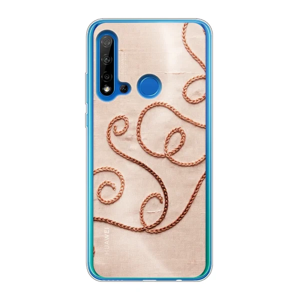 Rose Gold Chainstitch Vine case
