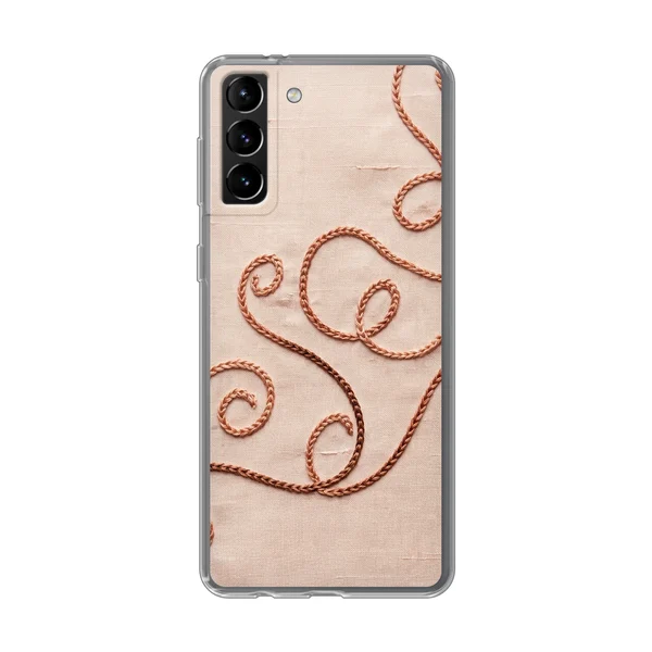 Rose Gold Chainstitch Vine case