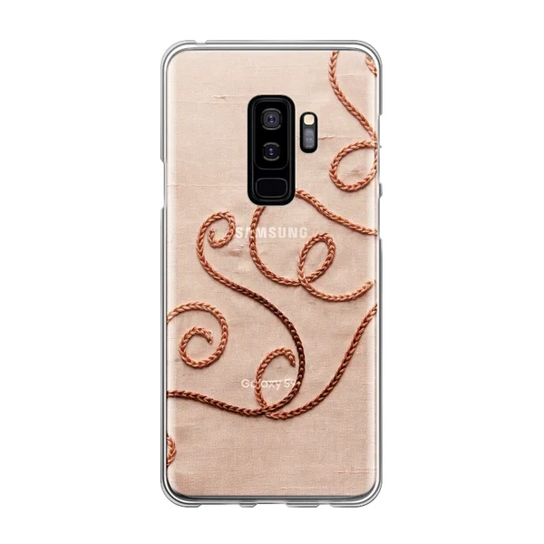 Rose Gold Chainstitch Vine case