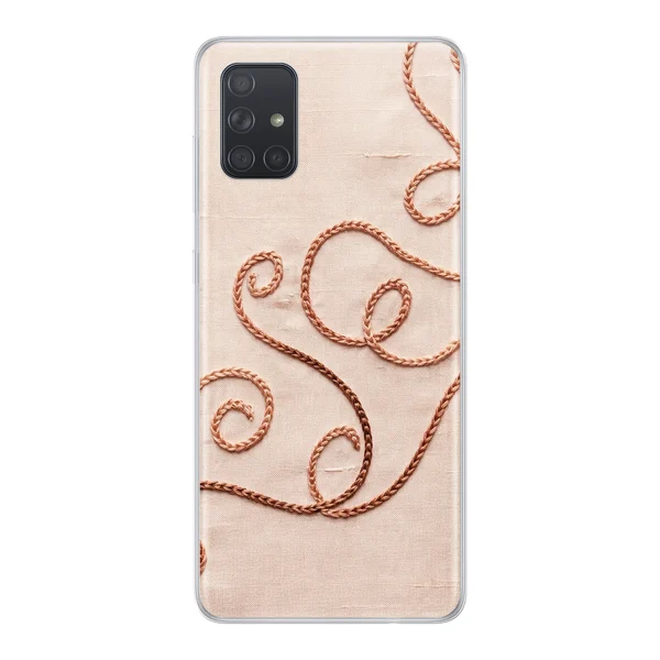 Rose Gold Chainstitch Vine case