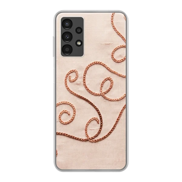 Rose Gold Chainstitch Vine case