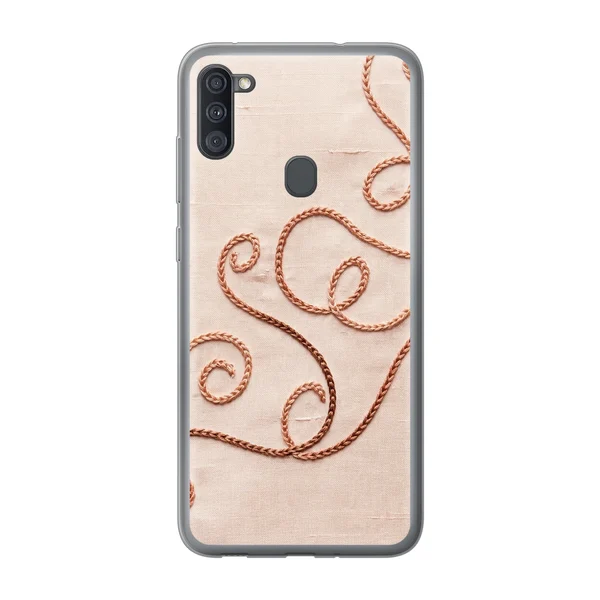 Rose Gold Chainstitch Vine case