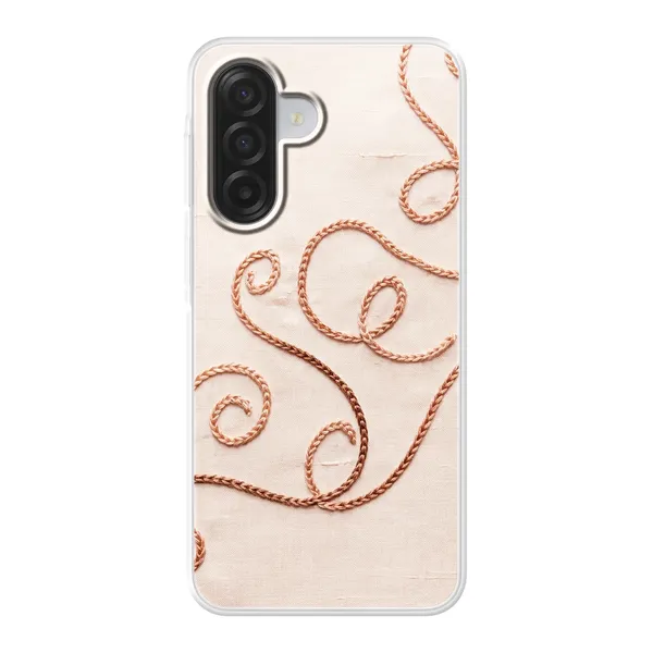 Rose Gold Chainstitch Vine case