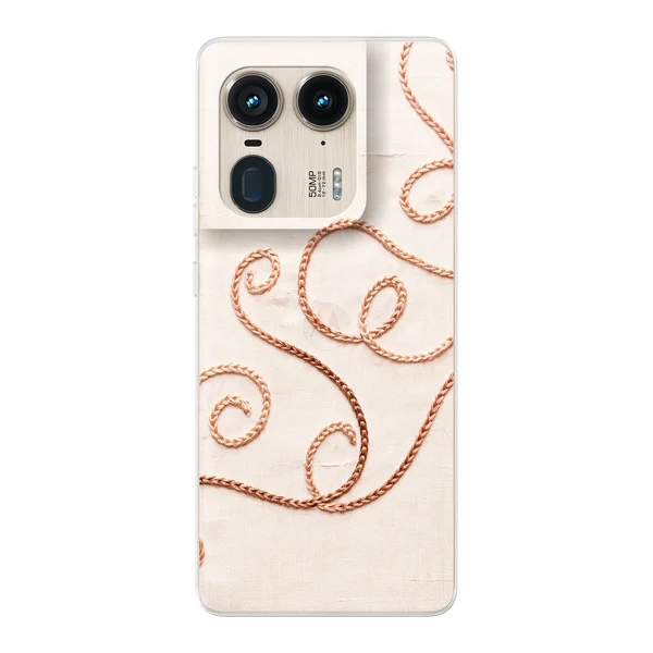 Rose Gold Chainstitch Vine case