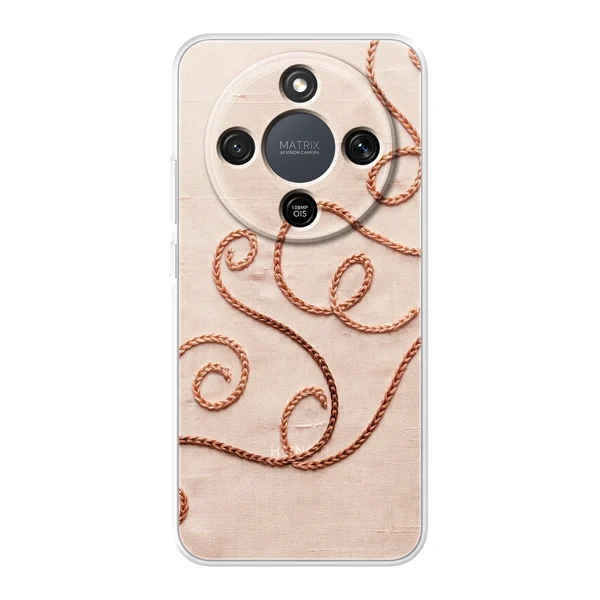 Rose Gold Chainstitch Vine case