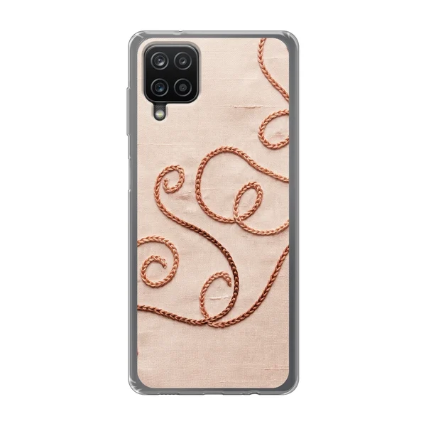 Rose Gold Chainstitch Vine case