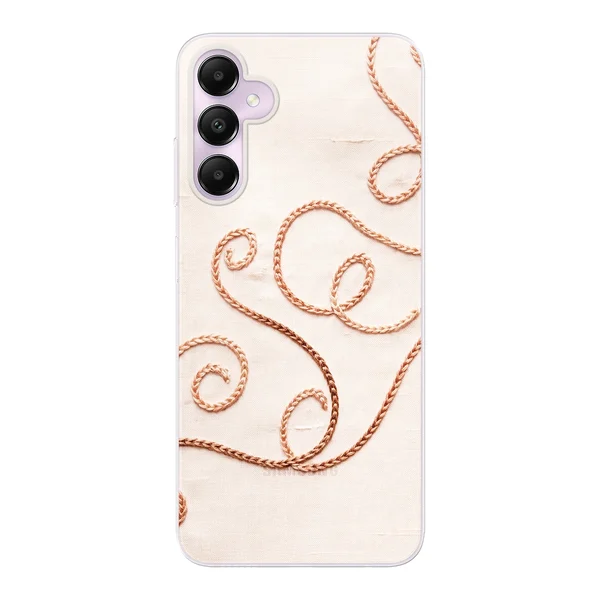 Rose Gold Chainstitch Vine case